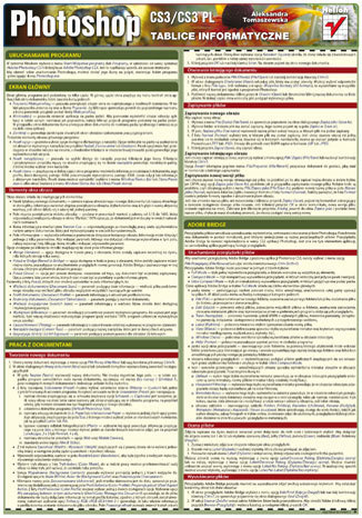 Tablice informatyczne. Photoshop CS3/CS3 PL