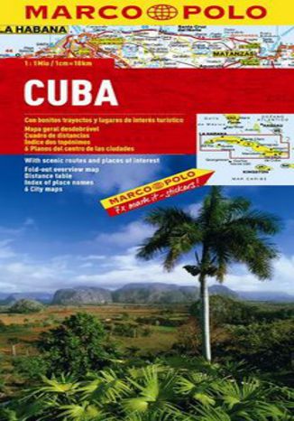Kuba mapa 1: 1 000 000 Marco Polo