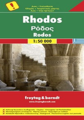 Rodos. Mapa Freytag & Berndt 1:50 000 