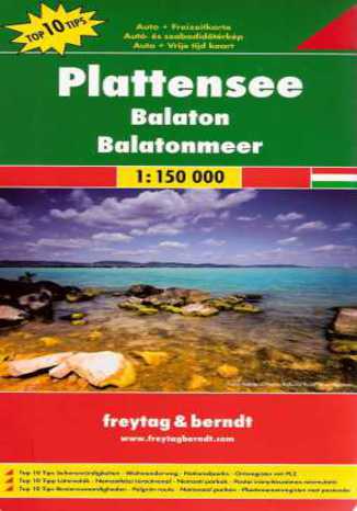 Balaton. Mapa Freytag & Berndt / 1:150 000 