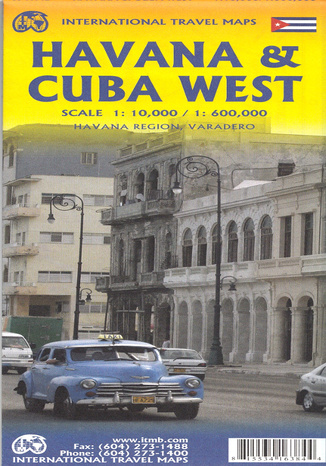 Havana & Cuba West, 1:10 000 / 1:600 000