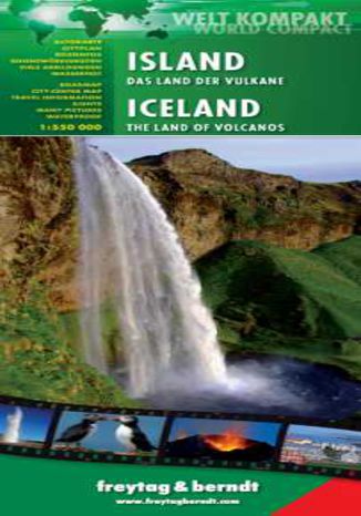 Islandia mapa z przewodnikiem 1:500 000 Freytag & Berndt