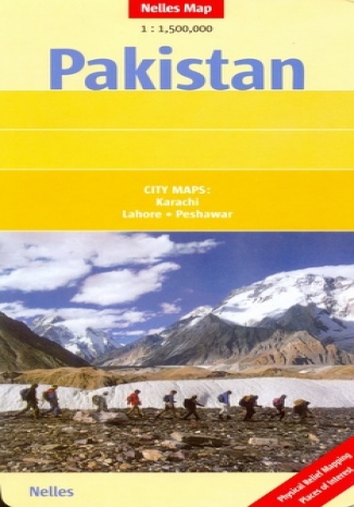 Pakistan. Mapa