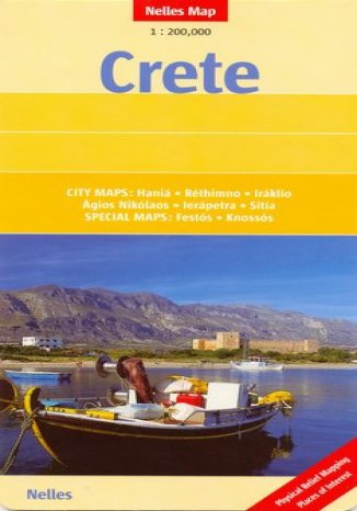 Kreta. Mapa