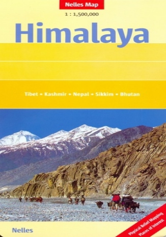 Himalaje. Mapa