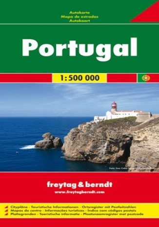 Portugalia. Mapa 1:500 000 