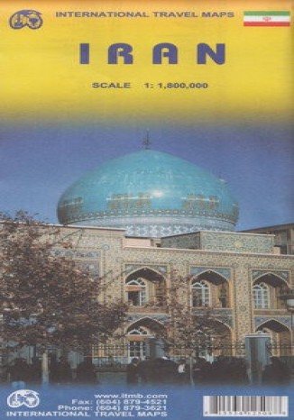 Iran. Mapa ITMB 1:1 800 000 