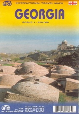 Gruzja. Mapa ITMB 1:610 000