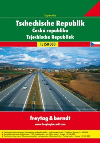 Czechy. Atlas Freytag & Berndt 1:150 000 